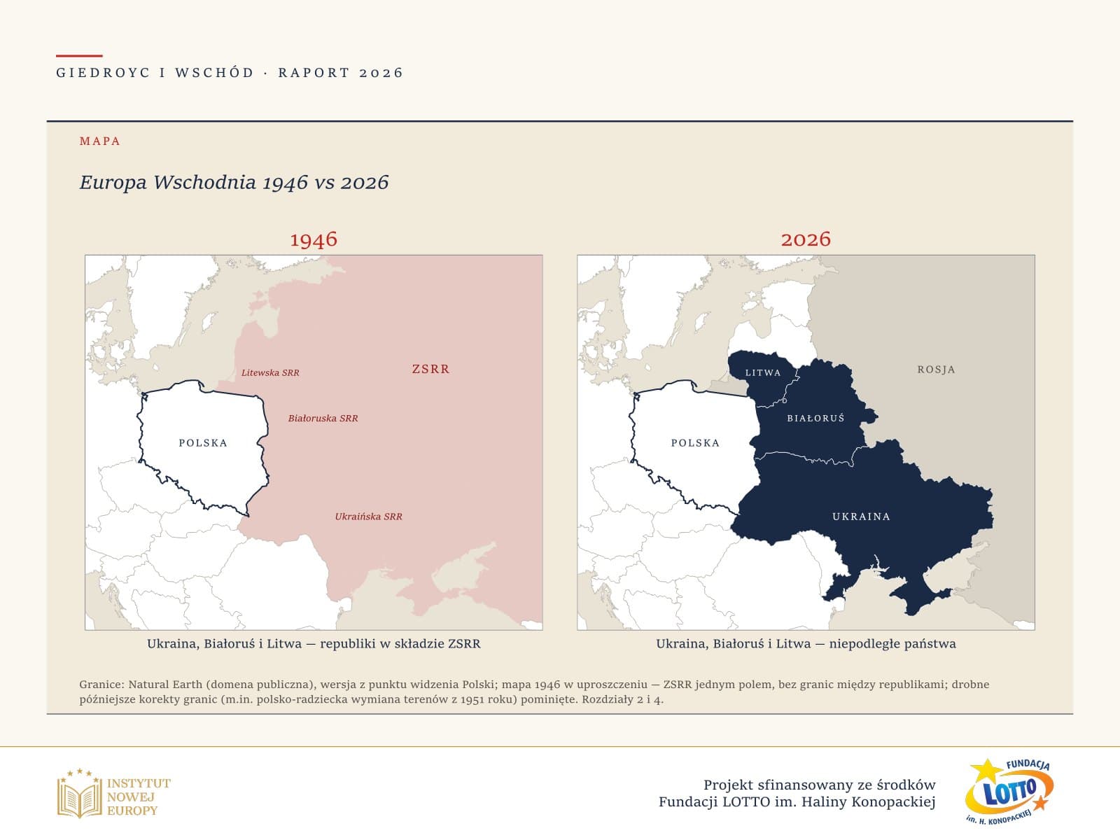 Europa Wschodnia 1946 vs 2026